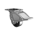 4.04109.811 BRK4 Colson Swivel Caster
