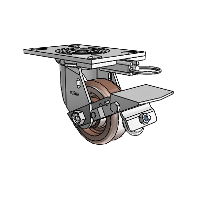 4.04109.819 HT MTG62 BRK1 Colson Swivel Caster
