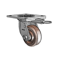 4.04109.819 HT MTG64 Colson Swivel Caster