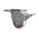 4.04109.832 HT MTG2 BRK2 Colson Swivel Caster