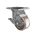 4.04109.832 HT SS BRK7 Colson Stainless Steel Swivel Caster