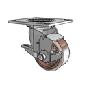4.04109.834 HT MTG4 BRK7 Colson Swivel Caster
