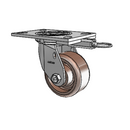 4.04109.834 HT MTG62 Colson Swivel Caster