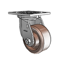 4.04109.834 HT SS Colson Stainless Steel Swivel Caster