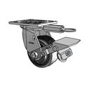 4.04109.839 EN MTG51 BRK1 Colson Swivel Caster