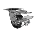 4.04109.839 MTG51 BRK1 Colson Swivel Caster