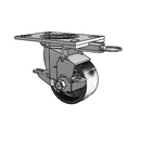 4.04109.839 MTG62 BRK7 Colson Swivel Caster