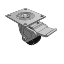 4.04109.8P5 EN MTG4 BRK2 Colson Swivel Caster