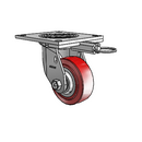 4.04109.915 MTG64 Colson Swivel Caster