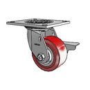 4.04109.921 MTG4 BRK3 SEAL WB11 Colson Swivel Caster