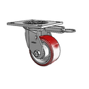 4.04109.931 MTG54 Colson Swivel Caster