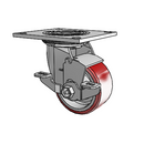 4.04109.939 MTG4 BRK7 SEAL Colson Swivel Caster