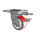 4.04109.941.7 MTG64 BRK3 WB11 Colson Swivel Caster