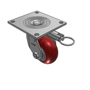 4.04109.9PC MTG54 Colson Swivel Caster