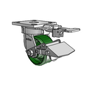 4.04189.135 MTG81 BRK1 Colson Kingpinless Swivel Caster