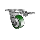 4.04189.135 MTG81 TG1 Colson Kingpinless Swivel Caster
