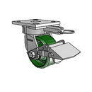 4.04189.139 MTG61 BRK1 Colson Kingpinless Swivel Caster