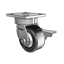 4.04189.331 BRK3 TG1 Colson Kingpinless Swivel Caster