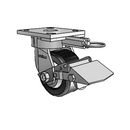 4.04189.335 MTG61 BRK1 TG1 Colson Kingpinless Swivel Caster