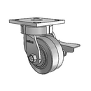 4.04189.451 BRK3 Colson Kingpinless Swivel Caster