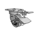 4.04189.455 COND MTG81 BRK1 Colson Kingpinless Swivel Caster