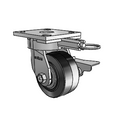 4.04189.459.2 MTG61 BRK3 Colson Kingpinless Swivel Caster