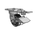 4.04189.459.2 MTG81 BRK1 Colson Kingpinless Swivel Caster