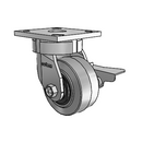 4.04189.459 COND BRK3 Colson Kingpinless Swivel Caster