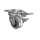 4.04189.459 COND MTG81 BRK3 Colson Kingpinless Swivel Caster