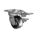 4.04189.4B1 MTG81 BRK3 Colson Kingpinless Swivel Caster