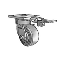 4.04189.4E1 MTG81 TG1 Colson Kingpinless Swivel Caster