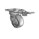 4.04189.4F1 MTG81 Colson Kingpinless Swivel Caster
