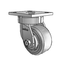 4.04189.4F5 TG1 Colson Kingpinless Swivel Caster