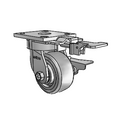 4.04189.4F9 MTG81 BRK3 Colson Kingpinless Swivel Caster