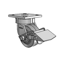 4.04189.4P5 BRK1 Colson Kingpinless Swivel Caster