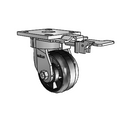 4.04189.531 MTG81 Colson Kingpinless Swivel Caster