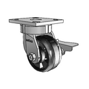 4.04189.539 BRK3 Colson Kingpinless Swivel Caster