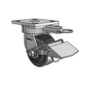 4.04189.5PN MTG61 BRK1 Colson Kingpinless Swivel Caster