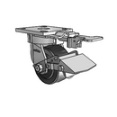 4.04189.5PN MTG81 BRK1 Colson Kingpinless Swivel Caster