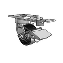 4.04189.832 MTG81 BRK1 Colson Kingpinless Swivel Caster