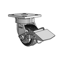 4.04189.835 EN BRK1 TG1 Colson Kingpinless Swivel Caster