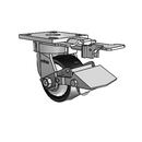 4.04189.835 MTG81 BRK1 TG1 Colson Kingpinless Swivel Caster
