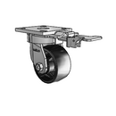 4.04189.839 MTG81 Colson Kingpinless Swivel Caster