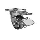 4.04189.8P5 EN MTG61 BRK1 TG1 Colson Kingpinless Swivel Caster