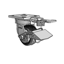 4.04189.8P5 EN MTG81 BRK1 TG1 Colson Kingpinless Swivel Caster