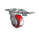 4.04189.921 MTG81 TG1 Colson Kingpinless Swivel Caster