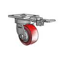 4.04189.925 MTG81 TG1 Colson Kingpinless Swivel Caster