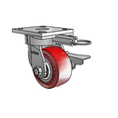 4.04189.929 MTG61 BRK3 Colson Kingpinless Swivel Caster
