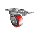 4.04189.929 MTG81 TG1 Colson Kingpinless Swivel Caster