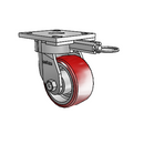 4.04189.935 MTG61 Colson Kingpinless Swivel Caster